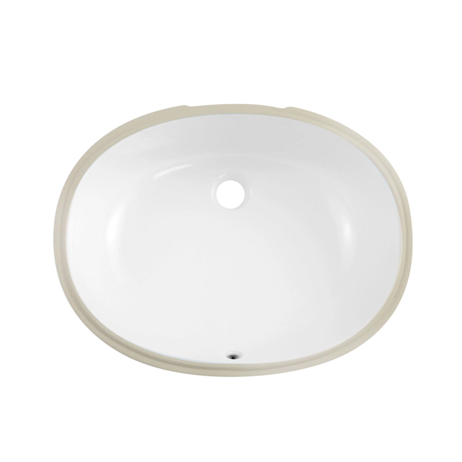 22-inch oval porcelain undermount bathroom sink, made by experienced sink manufacturer -- meilong ceramics